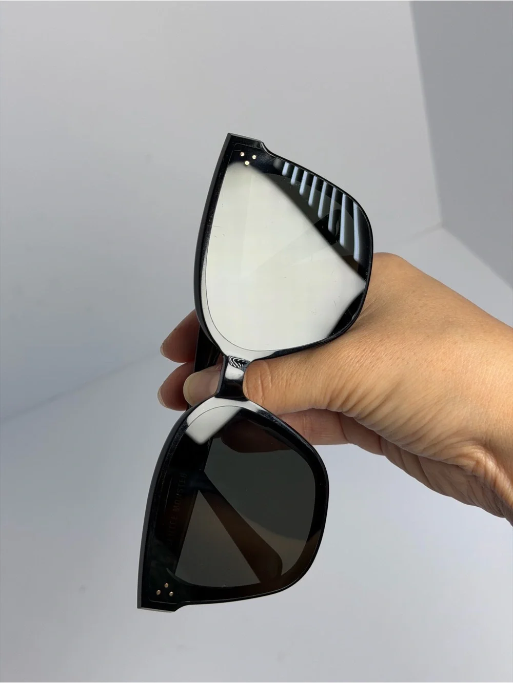 Gentle Monster Rick. S 01 Black Square Sunglasses 61-16-147 Discontinued